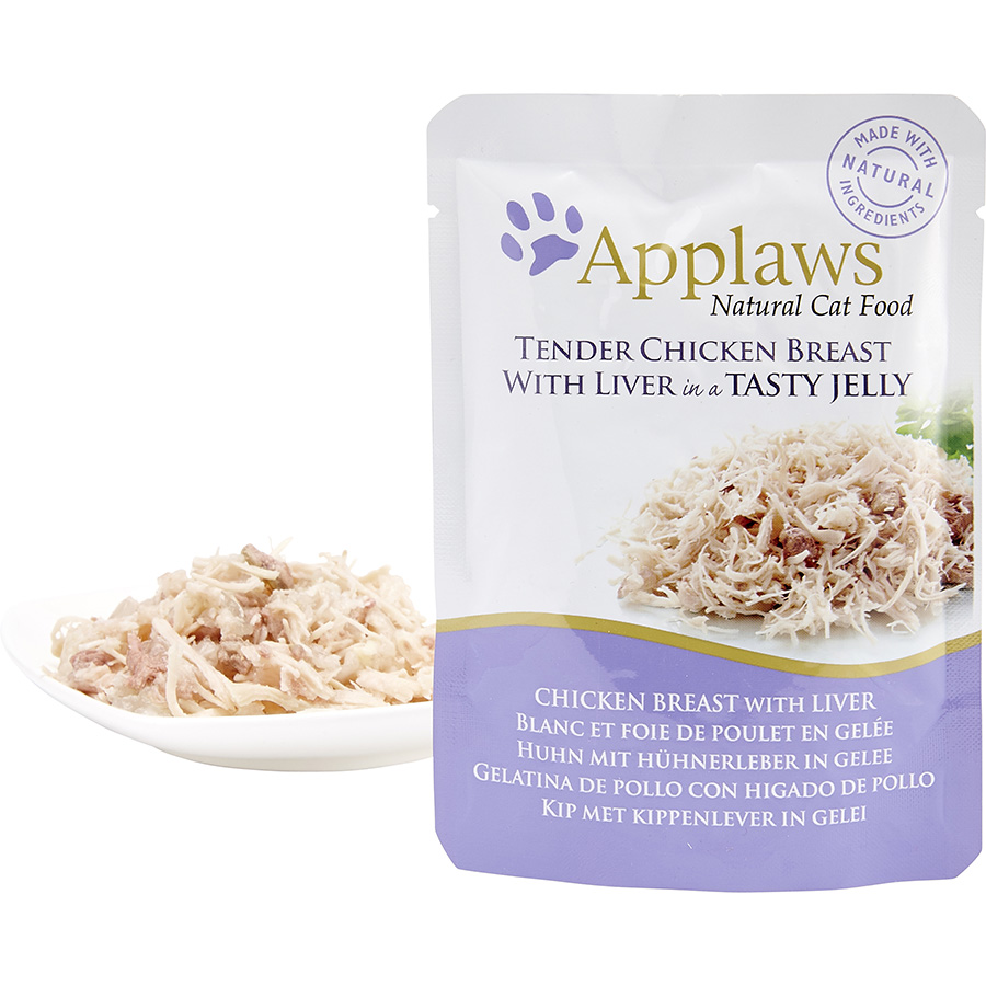 AppCat70gJellyPouch_PouchWithFood_ChickenLiver_PET
